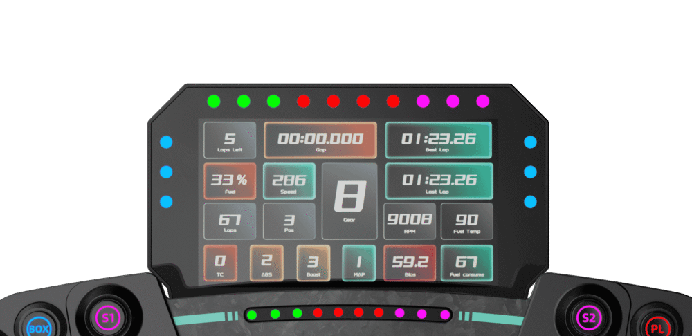 MOZA CM2 HD RACING DASH - Image 3